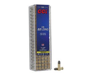 CCI CB Long Rimfire Ammunition .22 Long 29 gr LRN 710 fps 100/ct