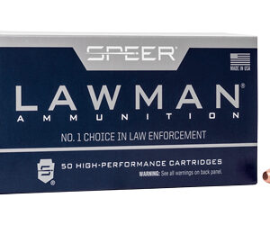 Speer Lawman Handgun Ammunition 9mm Luger 147 gr. TMJ 985 fps 50/ct
