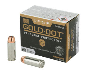 Speer Gold Dot Handgun Ammunition 10mm Auto 200 gr HP 1100 fps 20/ct