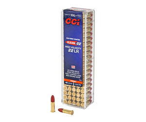 CCI Target Rimfire Ammunition .22 LR 40 gr LRN 1240 fps 100/ct