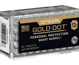 Speer Gold Dot Short Barrel Personal Protection Rimfire Ammunition .22 WMR 40 gr HP 1050 fps 50/ct