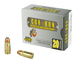 Glaser Pow'RBall Handgun Ammunition  .38 Super 100 gr JHP 1525 fps 20/box