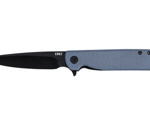 CRKT ZEPHYR 3.22" PLAIN EDGE BLACK