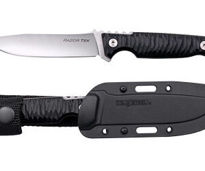 COLD STL RAZORTEK 4" BLK W/SHEATH