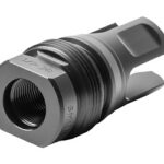 Metal camera lens adapter with threaded inner opening and bayonet-style mount