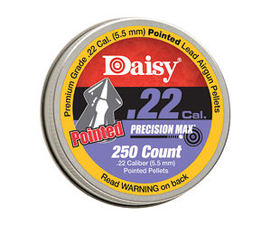 DAISY 22CAL POINTED PELLET 250CT TIN