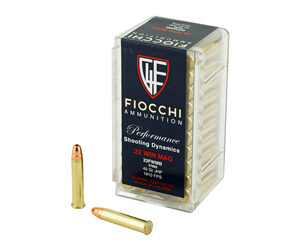Fiocchi Magnum Shooting Dynamics Rimfire Ammunition .22 WMR 40 gr. JHP 1910 fps 50/ct
