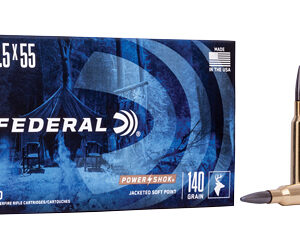 Federal Power-Shok Rifle Ammunition 6.5x55mm 140 gr SP 2650 fps - 20/ct