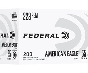 FED AM EAGLE .223 55GR FMJ 200/1000