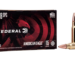 Federal American Eagle Rifle Ammunition 6.8mm SPC 115 gr FMJ 2675 fps 20/Box