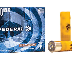 Federal Power-Shok Buckshot 20 ga 3" MAX 18 plts #2B 1100 fps - 5/box