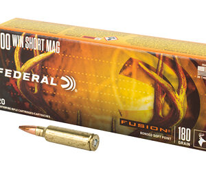 Federal Fusion Rifle Ammunition .300 WSM 180 gr BTSP 2960 fps - 20/ct