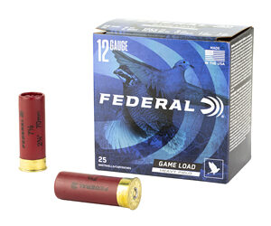 Federal Game-Shok Upland Game - Heavy Field Load - 12ga 2-3/4" 1-1/8oz. #7.5-Shot 25/Box