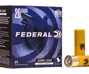 Federal Game-Shok Upland Game - Heavy Field Load - 20ga 2-3/4" 1oz. #8-Shot 25/Box