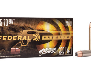 Federal Hammer Down Rifle Ammunition .45-70 Govt 300 gr SP 1850 fps 20/ct