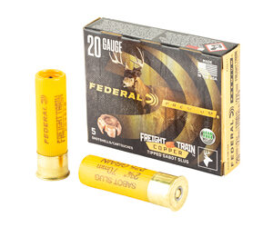 Federal Premium Freight Train Copper 20ga 2-3/4" 275gr Slug 1700 fps 5/ct