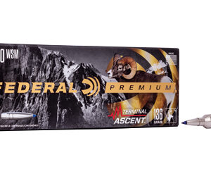Federal Terminal Ascent Rifle Ammunition .270 WSM 136 gr 3240 fps 20/ct