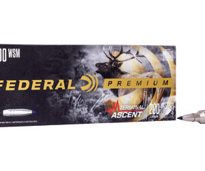 Federal Terminal Ascent Rifle Ammunition .300 WSM 200 gr 2810 fps 20/ct