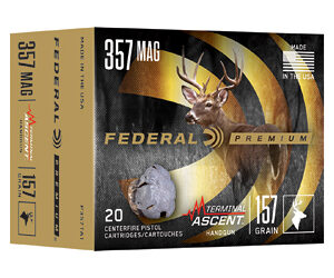 FED TERM ASCENT 357MAG 157GR 20/200