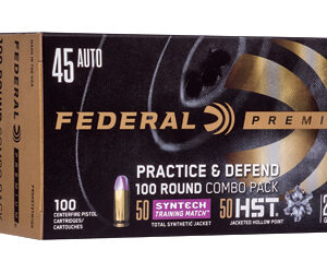 Federal Practice & Defend HST/Syntech Combo .45 ACP 230 gr 890 fps 100/ct