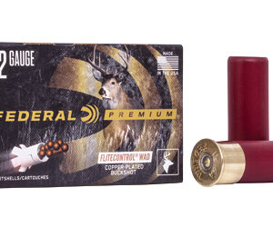 Federal Premium Vital-Shok Shotshells 12 ga 2-3/4" 9 plts 1325 fps #00 5/ct