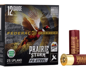 Federal Prairie Storm FS Steel Shotshells 12 ga 3" 1-1/8oz 1350 fps #3 25/ct