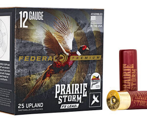 Federal Prairie Storm FS Lead Shotshells 12 ga 3" 1-5/8oz 1350 fps #5 25/ct