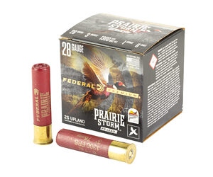 Federal Prairie Storm FS Lead Shotshells 28ga 3" 1oz 1300 fps #6 25/ct