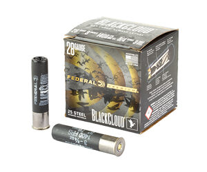 Federal Black Cloud FS Steel Shotshell 28ga 3" 3/4oz 1400 fps #3 25/ct