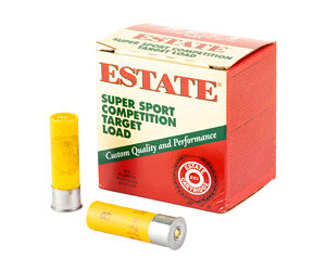 Estate Cartridge Super Sport Shotshells 20 ga 2-3/4" 7/8 oz 1200 fps #8 25/ct