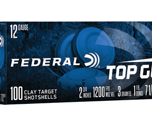 Federal Top Gun Shotshells 12 ga 2-3/4" 1-1/8 oz 1200 fps #7.5 100/ct