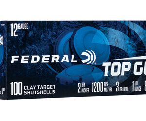 Federal Top Gun Shotshells 12 ga 2-3/4" 1-1/8oz 1180 fps #8 100/ct