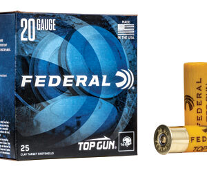 Federal Top Gun Shotshells 20 ga 2-3/4" 7/8 oz 1210 fps #9 25/ct