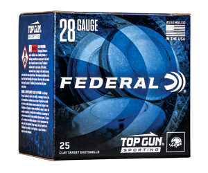 Federal Top Gun Sporting Shotshells 28 ga 2-3/4" 3/4 oz 1330 fps #8 25/ct