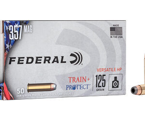 Federal Train & Protect Handgun Ammunition .357 Mag 125gr JHP 1440 fps 50/ct
