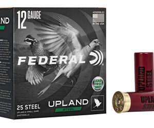 Federal Upland Steel Shotshell 12 ga 2-3/4" 1oz 1400 fps #6 25/ct