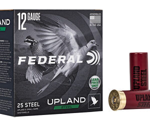 Federal Upland Steel Shotshell 12 ga 2-3/4" 1oz 1400 fps #7.5 25/ct