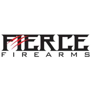 Forge Firearms logo: bold black 'FORGE' with red swoops and 'FIREARMS' below.