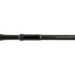 Long black expandable baton with a beige handle end and a small red dot on the tip, shown against a white background.