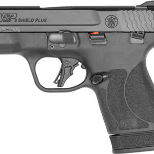 S&W M&P9 Shield Plus Handgun 9mm Luger 10rd & 13rd Magazines (2) 3.1" Barrel Manual Safety Black