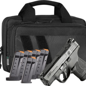 M&P 9 Shield Plus OR NTS Carry On Bundle 9mm Luger 10(1)&13(5)rd Magazines 3.1" Barrel Savior Specialist Bag