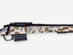 Weatherby 307 HUSH Rifle 7mm Backcountry 5rd Capacity 20" 1/2x28 Threaded Cerakoted Barrel Tundra Camo