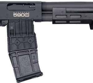 Mossberg 590M Shockwave Breacher Shotgun 12ga 2-3/4" Chamber 10rd Magazine(1) 14'' Breacher Barrel Birds Head Grip