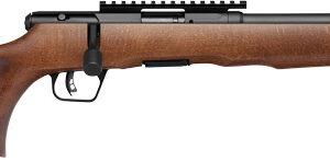 Savage Arms B17 Timber Thumbhole Rifle .22 WMR 10rd 16.5" 1/2x28 Threaded Barrel Wood