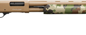 Charles Daly 301 Pump Shotgun 12ga 4rd 28" Barrel Woodlands Camo/FDE
