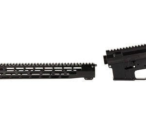 GGP AR15 BILLET RCVR SET W/15" HG BK