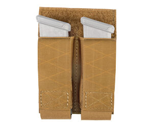 GGG DOUBLE PISTOL MAG POUCH COY