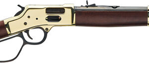 Henry Big Boy Brass Large Loop Side Gate Rifle .357 Mag/.38 Spl 10rd Capacity 20" Barrel Walnut