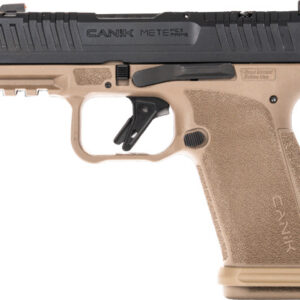 Canik METE MC9 Prime Handgun 9mm Luger 17rd Magazines (2) 3.64" Barrel Two-Tone Black FDE
