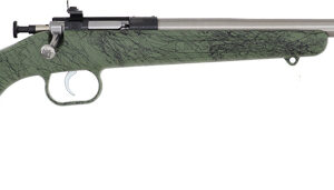 Keystone Crickett "My First Rifle" .22 LR Single Shot 16.1" Barrel Green with Black Webbing